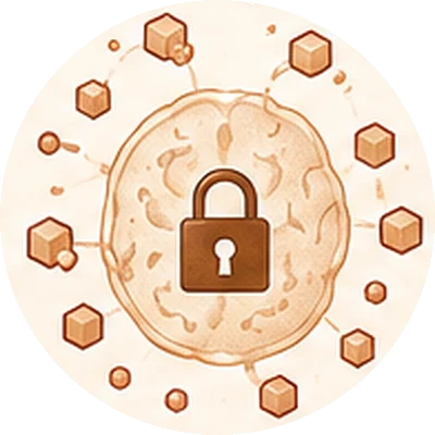 Locked cell surrounded by sugar in the blood